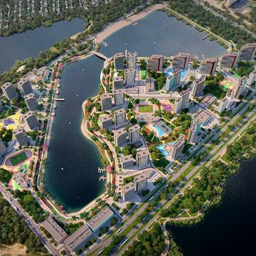 Двокімнатна квартира Метро Позняки ЖК H2O ( Без комісії ) ЖК Н2О