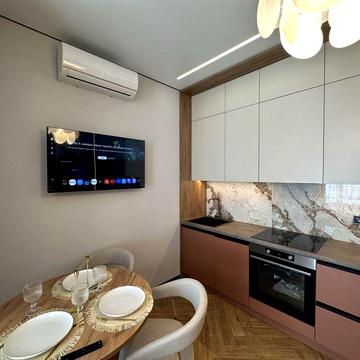 Авторская 1к студия в ЖК Атмосфера