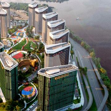 Найкраща! Простора 3-к квартира З ВИДОМ НА ДНІПРО GREAT ГРЕЙТ