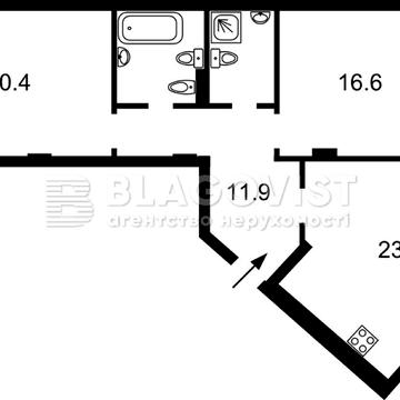 Продаж 2-х кімнатна 84 м.кв в ЖК "Паркове Місто" Вишгородська 45 Подільський р-н ЖК Паркове Місто