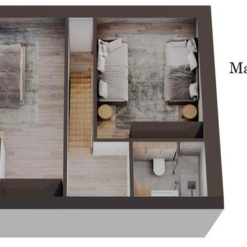 Продам 3 к.кв. з мансардою 675 $ за м2 ЖК Family Park