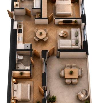 Продаж 2 кк з терасою, власник ЖК Avalon Holiday One