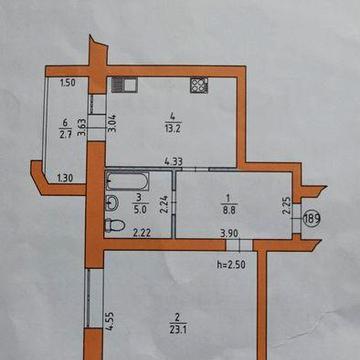 Велика 1-кім.квартира з коморою