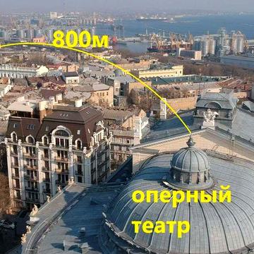 Горсад 400м, пл Екатерины 200м Новострой