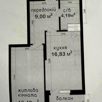 ЖК Авеню 42, зданий  будинок 1, євродвушка 48, 3 кв.м, метро Теремки ЖК Авеню 42