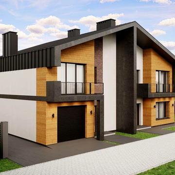 Продаж 2-поверхового дуплекса у Вовчинцях — 140 м², гараж, 2,5 сотки