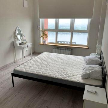 Оренда 1к квартири Київ |   ЖК DOCK32 | Простора 49 м² | Понарама  на Дніпро | Оболонський