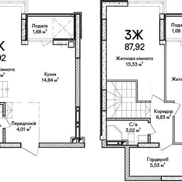 Твоя найкраща пропозиція 3-кім за 75000$