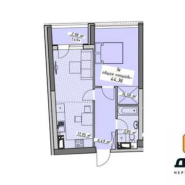 Продаж 1к Квартира Курортний провулок ЖК Атмосфера