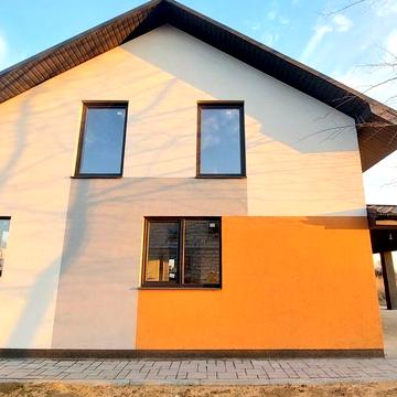 Путрівка Продаж  ЕКСКЛЮЗИВНОГО  будинкуі Велика крита тераса на 80 кв метрів  Склянна стіна 2 пов 118 кв.м8 соток Газ поруч Ліс  Річка 25 км від Києв