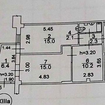 Оренда 3-х к.кв. вул. Ладозька буд. 40А Бородинський район, Правий берег