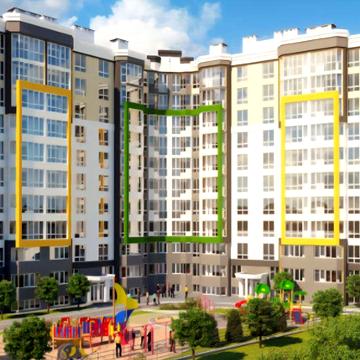 Продаж 1-кім.кв 36.6м, 3/10 Вишневе ж/к Чорновола, пров.Весняний 2. ЖК Чорновола