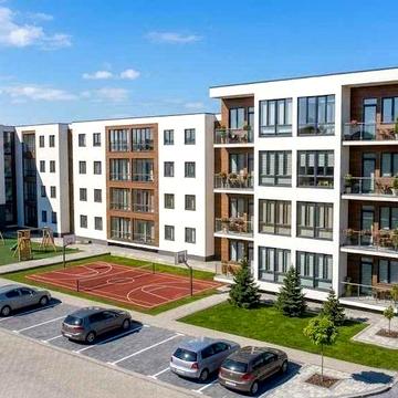 Квартира 2-кімнатна 4 поверх 54 м2. Розтермінування ЖК Континент