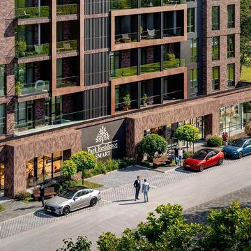 Смарт апаратменти від ЖК (Park Residence Smart) 2 кімнатні 39.4кв.м ЖК Park Residence Smart