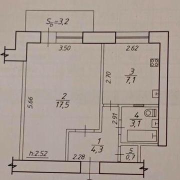 Продаж 1кім кв на 2 поверсі, вул.Гетьмана П.Скоропадського