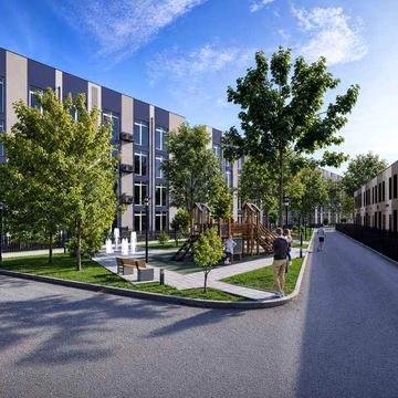 1кімн квартира 37,05 м² з двориком без комісії. Від забудовника. 20 хв метро. Розтермінування. Під оренду