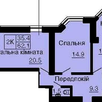 ‼️РОЗСТРОЧКА‼️2кімнатна квартира в ЖК "Софія Сіті" від Мартинова ЖК Софія Сіті
