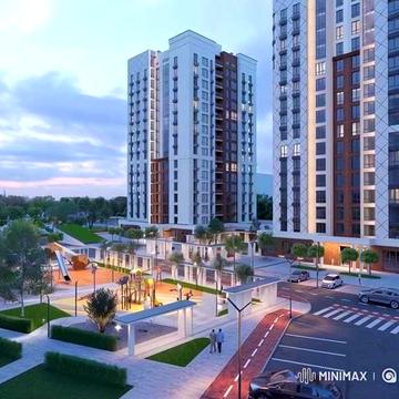 Однокомнатная квартира с АОГВ в кирпичном новом доме.