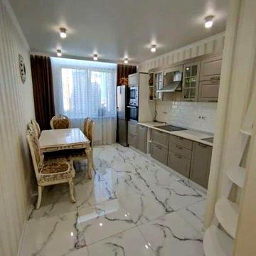 1к квартира Таирова новострой Kadorr 56 Жемчужина с ремонтом ЖК Жемчужный квартал