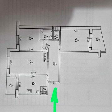 Продам 3-кім.квартиру б-р Європейський 4 ЖК Рассвет-44