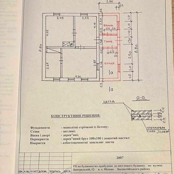 Продам будинок в селі Мілова