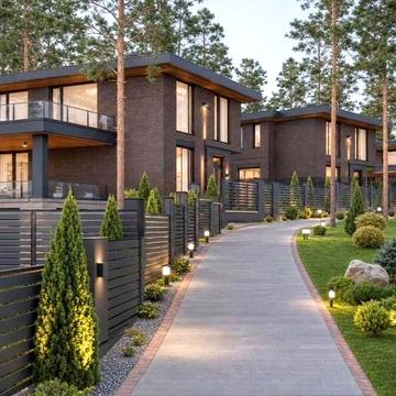 Будинок 270 м2 у соснах газ гараж на 2 авто 12 соток землі можно збільшит містечко охорона с. Ходосівка 8 км Київ  поруч Лісники Феофанія