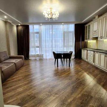 Кадор Таирова ЖК 5 Жемчужина, 3-комнатная 94 м², кухня-гостиная 45 м² ЖК 5 Жемчужина