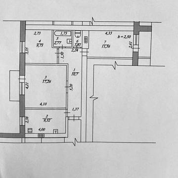 Квартира 63 м² за $ 30 000