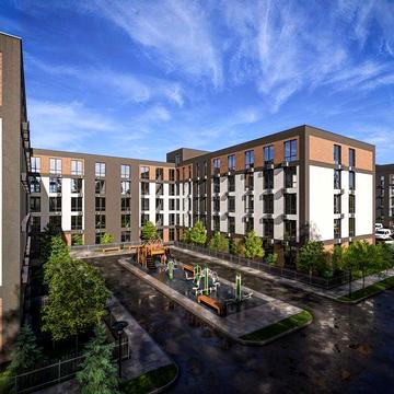 1к Квартира Студія, Газ, Ліфт 27м2 ЖК Свій Квартал