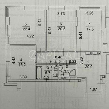 Продаж 3к квартири 105м2 по вул. Звіринецька 70а Edelweiss House  Печерськ ЖК Edelweiss House