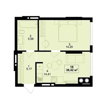 Продаж 1к квартири в розтермінування з першим внеском 10 950$
