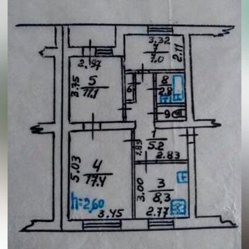 Продам 3х кімнатну квартиру