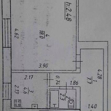 Продаж 1-кімн. квартири с автономним опаленням, Торопиловка