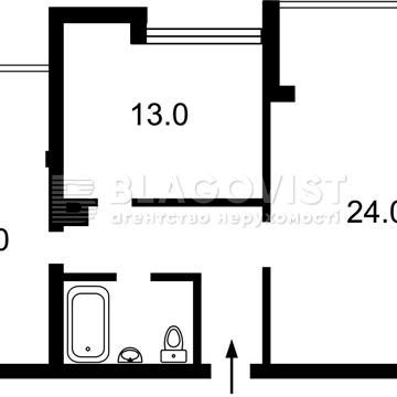 Продаж 2к квартири в центрі на Антоновича 154, ціна нижче ринку, спецпроєкт, Нова забудова, Голосіївський р-н