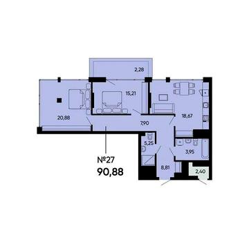 Продаж 2к Квартира Раковського вулиця ЖК Five Address