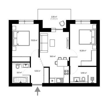 Продаж 2к Квартира Мальовнича вулиця ЖК Dream Hills