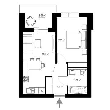 Продаж 1к Квартира Мальовнича вулиця ЖК Dream Hills