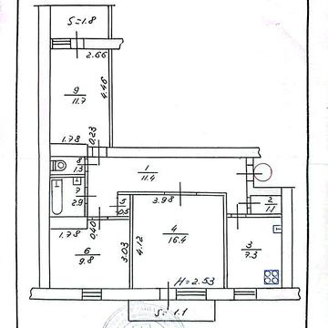 Продаж 3к Квартира Запорізький провулок
