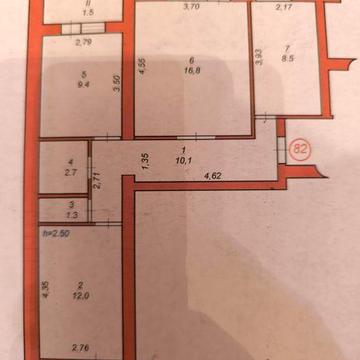 Власник. Продам трьох кімнатну квартиру в курорті Моршин 70м2  7 пов