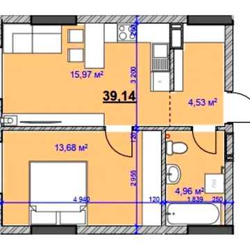 Продаж 1к Квартира Целевича Юліана вулиця ЖК Grand Hall