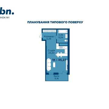 Продаж 1к Квартира Фізкультурна вулиця ЖК URBN