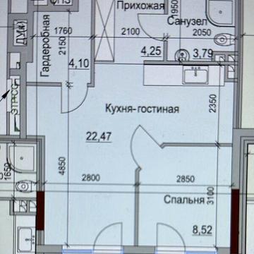 Продаж 1к Квартира Дачна вулиця ЖК Пространство на Дачной
