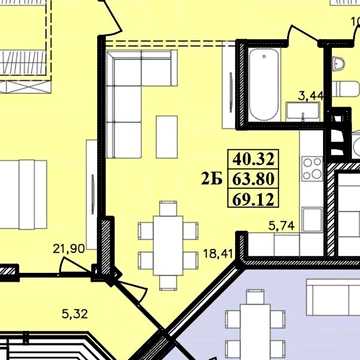 Продаж 2к Квартира Івана Франка вулиця ЖК Modern