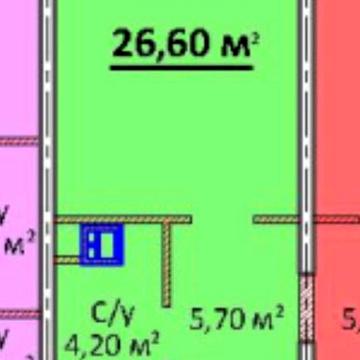 Продаж,  Квартира,  1 кімната,  26 м²,  ЖК Літературний (Оріон-2),  Литературная,  Фонтан,  Одесса