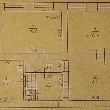 Продаж,  Квартира,  3 кімнати,  56 м²,  Греческая,  Центр,  Одесса