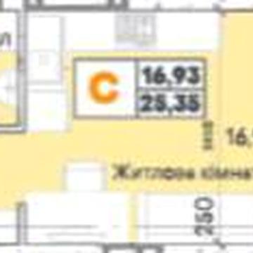 Продаж,  Квартира,  1 кімната,  26 м²,  ЖК Акварель 7,  Слободская,  Слободка (Пересыпский),  Одесса