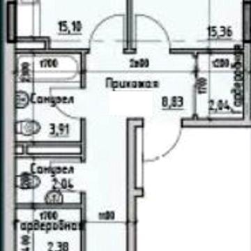 Продаж,  Квартира,  2 кімнати,  66 м²,  ЖК Пространство на Донского,  Дмитриевская (Донского) (Таирова),  Таирова,  Одесса