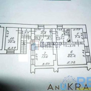 Продаж,  Квартира,  3 комнаты,  75 м²,  Южная,  Молдаванка,  Одесса