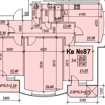 3-кімнатна квартира в ЖК Parkside / Парк Перемоги / Одеса ЖК Parkside
