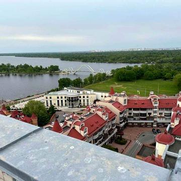 Власник!! (без комісії)Терміново! продаж 6К найвидовищнішої квартири-пентхауз 330м2 на Оболонських Липках,набережна, Івасюка 10А, з величезною терасою ЖК Оазис